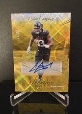 AUTO #'d/50 🔥 CALAIS CAMPBELL 2024 Panini Prestige Xtra Points Premium Gold 16