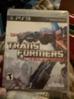 ps3 game Transformers War CYBERTRON-