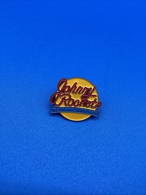 Johnny Rockets Enamel Pin - The Original Hamburg Logo Retro Diner Memorabilia