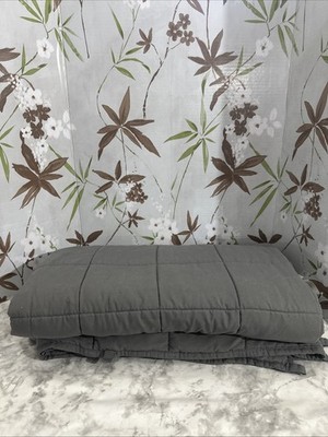 Dream Away 10lbs Weighted Blanket 50'' x 60'' Gray Gravity Blanket