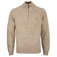 Fynch Hatton men's knit sweater Troyer casual fit beige 1510346 826 winter wh