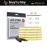 Led Streifen 5M 528 Leds Naturweiß 14W/M 12V Dimmbar Verformbar FüR InnenräUme