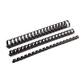 Fellowes 5347307 16mm Black Plastic Comb