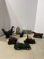 VTG Avon After Shave Decanter Bottle Lot Stag...
