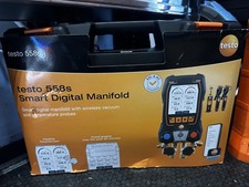 Testo 558s Kit - Smart Digital Manifold Kit w/ Temperature Probes & Micron Gauge