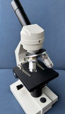 Monocular Microscope 3 Objective Lenses w/ WF10X 18mm Eyepiece needs power chord