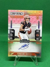 2024 Panini Contenders JERMAINE BURTON /75 Rookie Variation Auto #135 Bengals RC