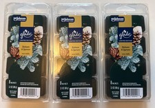3 GLADE Wax Melts 8ct Each Balsam Spruce - LIMITED EDITION Total Of 24 Melts