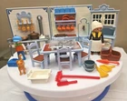 1989 Vintage Playmobil VICTORIAN KITCHEN LARGE LOT #5322 Doll Furniture