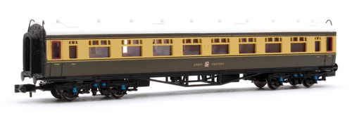Dapol 2P-000-059 Collett Coach Chocolate & Cream Composite Great Western 7011 | Condition: New