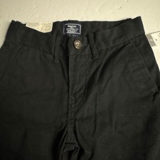 Gap Kids Slim Straight Fit Black Pants Size 6 Boy's Dress Casual