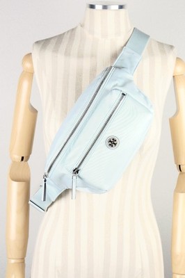 Latest Tory Burch Baby Blue Summit Nylon Belt Bag Sling Fanny Pack