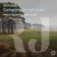 BROCK ORCHESTRA RENE JACOBS - SCHUBERT COMPLETE SYMPHONIES CD