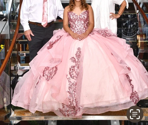 quinceanera dress pink
