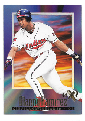1997 Manny Ramirez TRANSPARENT Skybox Ex 2000 Indians #17 MINT FREE SHIPPING