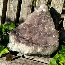 Large Amethyst Geode Cluster 2.246Kg 20x19x7.7cm Spiritual Healing Crown Chakra