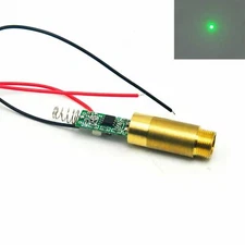 Green Dot 532nm 20mW Laser Diode Module Driver 3-5V Brass Housing