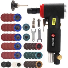 Air Angle Die Grinder 1/4" Right Angle Die Pneumatic Polisher Cleaning Cutting