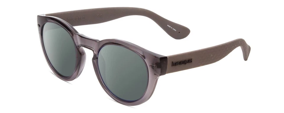 Havaianas TRANCOSO/M Unisex Round Polarized Sunglasses Slate Grey 49mm 4 OPTIONS - Image 2 of 4