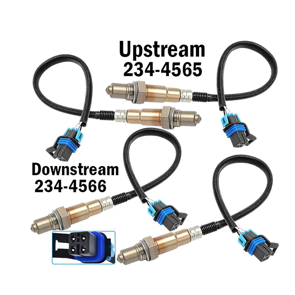4X Oxygen Sensors For 2012-2017 Chevrolet Traverse Buick Enclave 3.6L Front+Rear Foto 2 de 4