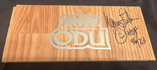 NANCY LIEBERMAN AUTOGRAPHED CUSTOM OLD DOMINION 4X8 FLOOR BOARD WCOA & HOF 96/23