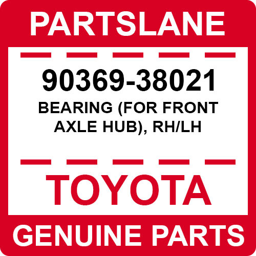 Toyota 90369 38021