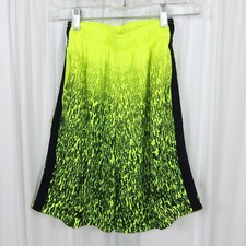 CHAMPION / Boys Athletic Shorts / Black, Neon Yellow / Size M 8-10 