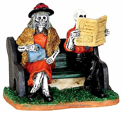 Lemax 42205 REALLY LATE TRAIN Spooky Town Figurine Halloween Decor Figure I