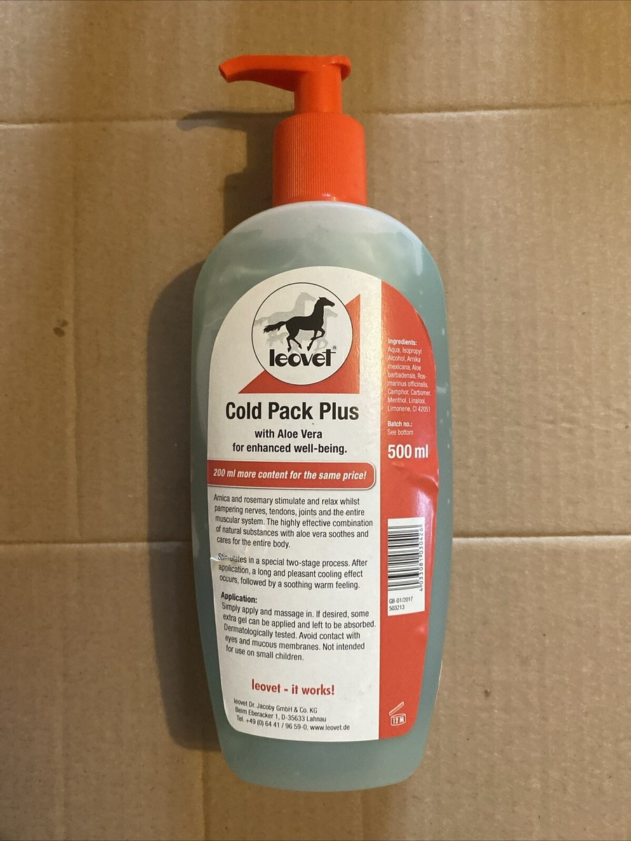 leovet Cold Pack Plus 500ml Aloe Vera Sonderedition mit 200ml mehr Inhalt
