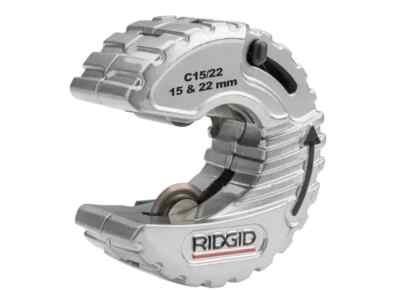 Ridgid 57018 15 mm & 22 mm 2-in-1 C-Stil kleiner Kupferrohr Rohrschneider Klempner