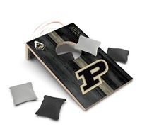 SOAR NCAA Tabletop Cornhole Game and Bluetooth Speaker, Purdue Boilermakers