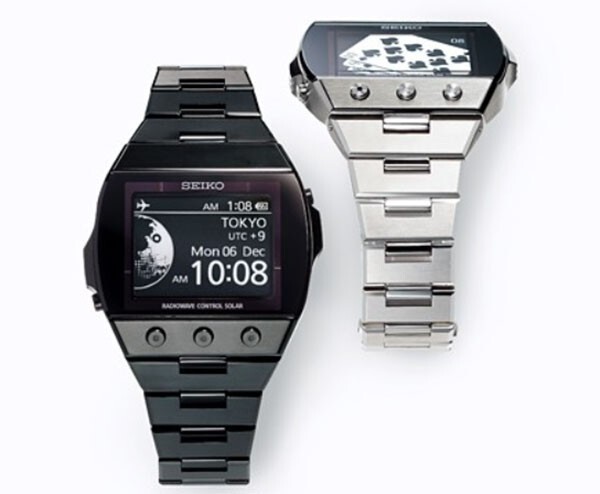 セイコー EPD液晶 SDGA003 ブラックモデル 極美品 内装交換 ブライツ SEIKO Brightz SDGA003 E-Ink Display Playing Card /Solar
