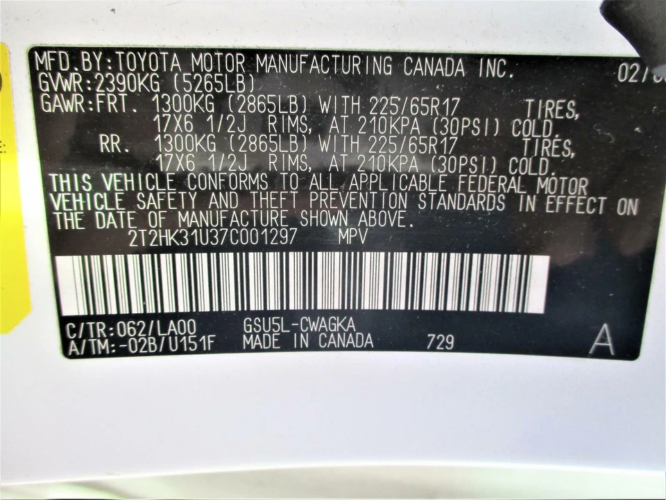 2007 LEXUS RX350 MEMORY MODULE MIRROR CONTROL RH P/N 89430-0E020 07 08 - Image 4 of 4