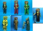 Vintage G.I. Joe Hasbro accessory - Serpentor repro fabric capes....7 Colours