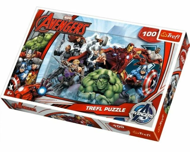 Trefl MARVEL Avengers Let's Attack Jigsaw Puzzle - 100 Piece (16272)