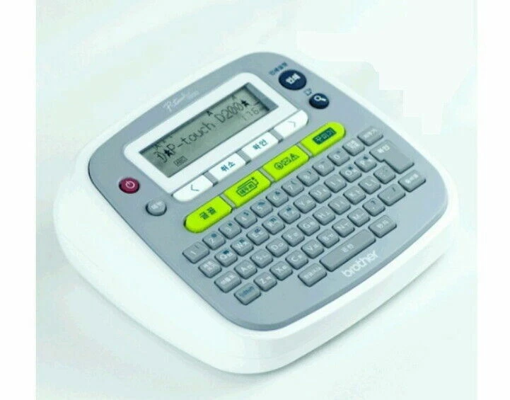 Brother Label Printer PT-D200 3.5~12mm 49Frame 160x151x60mm 490g *English/Korean - Image 4 of 4
