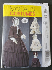 McCall's Costumes M5132 Misses Civil War Costume Cut Complete