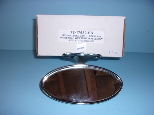 1937 1938 1939 Ford Closed car Interior rear view Mirror, Vintique 78 ...