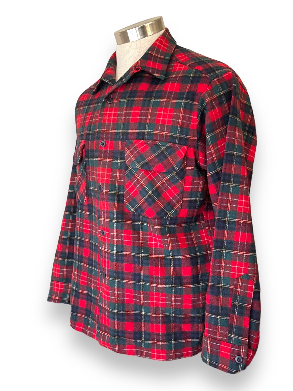 PENDLETON Board Shirt Jacket Shacket Multi Red Pl… - image 3