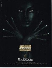 PUBLICITE ADVERTISING  2003  BUCCELLATI    joaillier