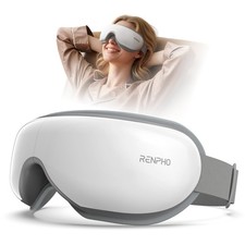 RENPHO Eyeris 1 Eye Massager w/ Heat Vibration for Strain Dry Eyes Dark Circles