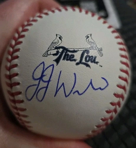 JJ Wetherholt Autographed OMLB Baseball JSA Certified