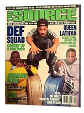 The Source Magazine #107 Aug 1998 Queen Latifah Def Squad Vintage Rare Hip Hop