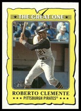 Roberto Clemente 2021 Topps Heritage #GO-3 The Great One Pittsburgh Pirates