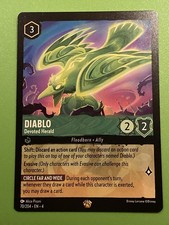 Lorcana 🇨🇦 Only Diablo Devoted Herald  Ursulas Return Legendary 70/204 NM
