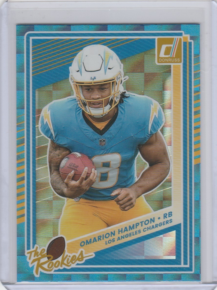 2025 Donruss Football The Rookies Omarion Hampton #8