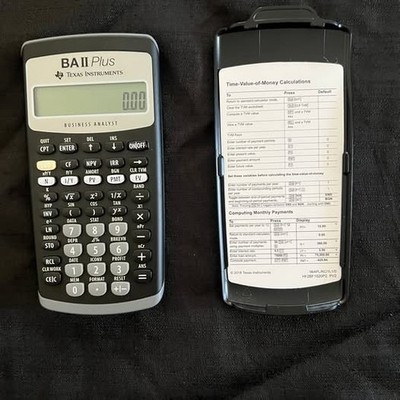 Texas Instruments BAIIPlus Financial Calculator