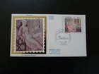 FDC France 1982 art painting Balthus naked woman (2)