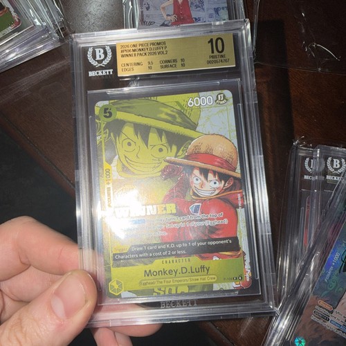 Monkey.D.Luffy (Winner Pack 2026 Vol. 2) graded BGS 10 for sale on eBay