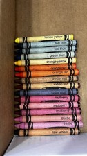 Vintage Binney Smith Crayola Crayons All Retired Or Name Changed